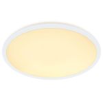 Nordlux LED-Wand- und Deckenleuchte Oja 60 38W 827 2700lm Weiss IP20 | 3-Stufen Dimmbar - Extra Warmweiss
