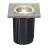 SLV Dasar Exact 116 Bodenstrahler Quadrat Rostfreier Stahl | IP67 - Geeignet für 1x GU10 Max. 35W - Dimmbar