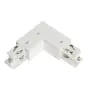 3 Phasen Eckverbindung 90D V Erde extern - Weiss
