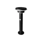 Ledvance Endura Style Solar-Aussenstandleuchte Circle 6W 3000K Schwarz | inkl. Sensor - Warmweiss