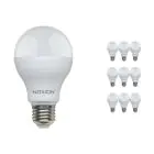 Mehrfachpackung 10x Noxion Lucent LED Classic 14W 830 A60 E27 | Warmweiss - Ersatz für 100W