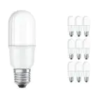 Mehrfachpackung 10x Osram Parathom Retrofit klassisch E27 Stick 10W 840 Matt | Kaltweiss - Ersatz für 75W
