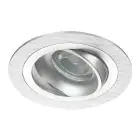 Noxion Einbau Spot Logic MR16 schwenkbar Aluminium | Ausschnitt 80mm - GU10 Sockel