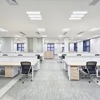 Brürolandschaft mit LED-Beleuchtung Brürolandschaft mit LED-Beleuchtung
