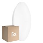 Lot 5x Ledvance Hublot LED Surface CIRCULAR 500 PS Échantillon Blanc 42W 3500lm - 830 Blanc Chaud | IP44