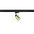 SLV Spot Sur Rail Puri 2.0 3 Phases  Aluminium Noir Dorée | Convient pour 1x GU10 - Dimmable