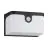 Eglo Applique Murale Croara Solar Noir 7W 800lm - 830 Blanc Chaud | IP65 - Détecteur De Mouvement