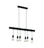 Eglo Suspension Luminaire Townshend Acier Noir | IP20 - Convient pour 6x E27 